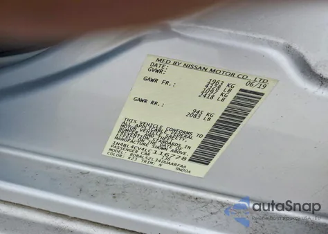 2020 Nissan Altima Sr z USA, uszkodzony, nr VIN 1N4BL4CV4LC116728